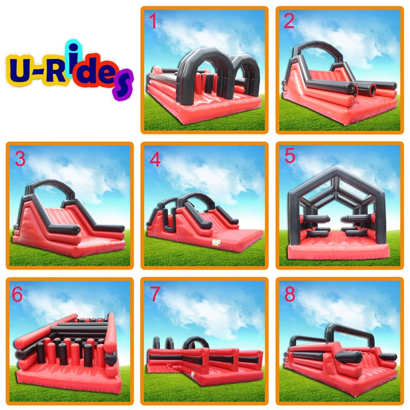 Insane 5K Inflatable Run Obstacles Event Giant Insane inflatable 5K obstacle course for sale