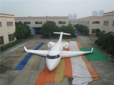Publicidad inflable avión inflable modelo de dibujos animados inflables a la venta (AQ74270)