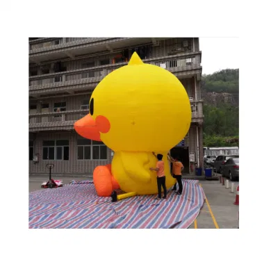 Boyi publicidad gigante personalizada mascota inflable dibujos animados pato grande dibujos animados B1103